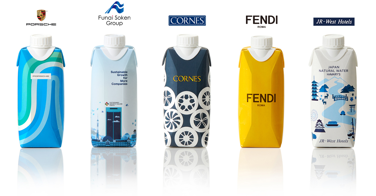 企業・ブランド向けオリジナル紙パック水
